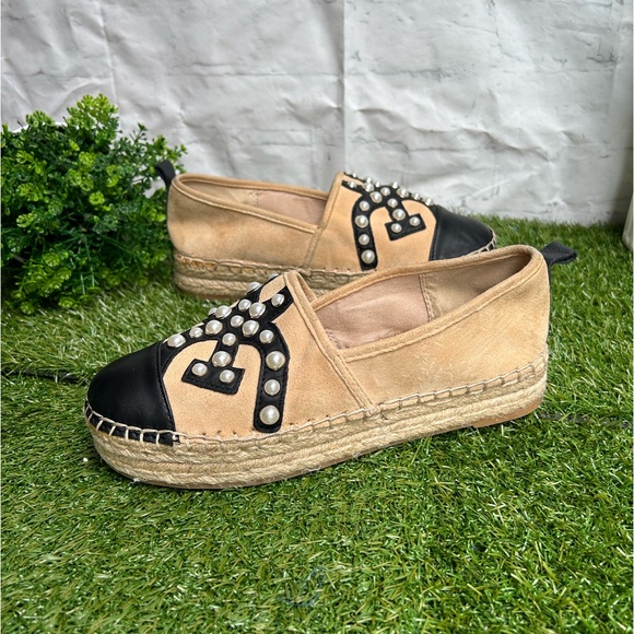 Sam Edelman Celton Espadrille -
Natural Nude 1 1/2 “ heel height size 7 women - Picture 12 of 16